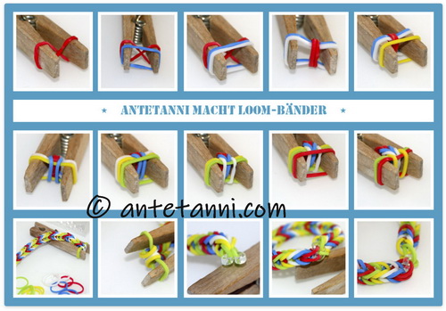 Rubber Loom Klämmerli